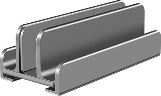 Solidchoice - Justerbar Laptop Stand - Dobbelt 3-slots holder til laptops op til 17,3 tommer