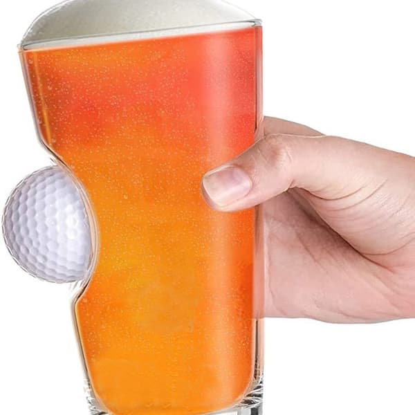 Golfball Pint Glass - 16oz