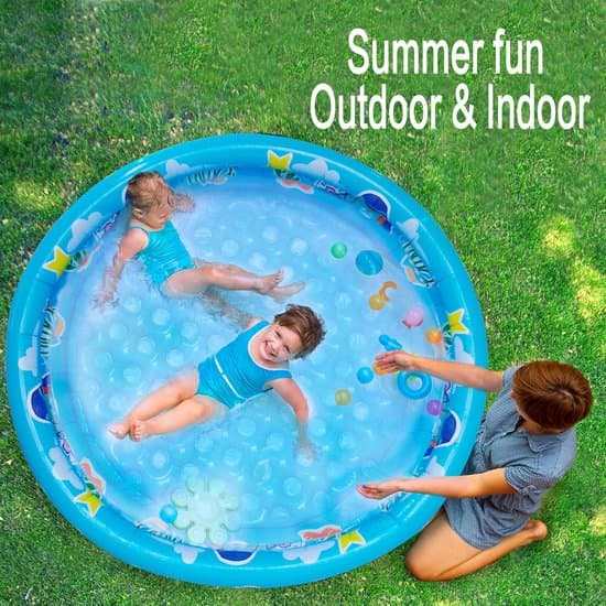 Pooler - Uppblåsbara pooler - Ovanmarkspooler - Ovanmarkspool - Ovanmarkspoolset - 80×22cm - Litet babybad & bollhav för inomhusbruk