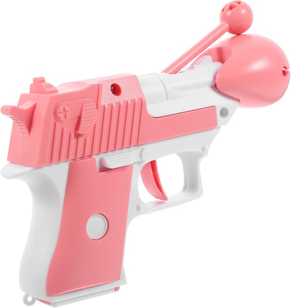 Tecknat tempel byggkloss knockdown stressreducerande trigger, rolig design för kontorsavslappningsfester.