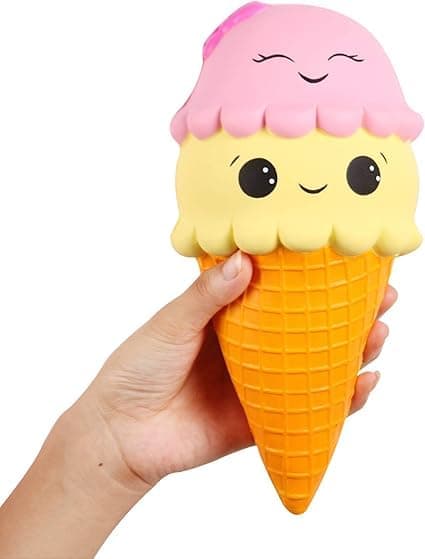 13cm Squishy-jäätelö tuoksuva suuri stressilelu