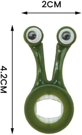 Snigelformad Laptopställ 2-pack - Portabel Plaststativ för Laptop, Surfplatta, Telefon & Böcker (Gul + Grön)