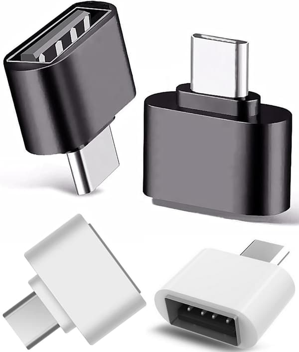 Hun til USB 2.0 Han Adapter (2-pak) Kompatibel med dit medieinterferenskabelopgradering, multifunktionel konvertering, tilføjer funktioner som tastatur