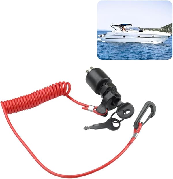 Tenningsnøkkel Sikkerhetskodelås for OMC 1996 og nyere Johnson Evinrude 5005801 for Evinr
