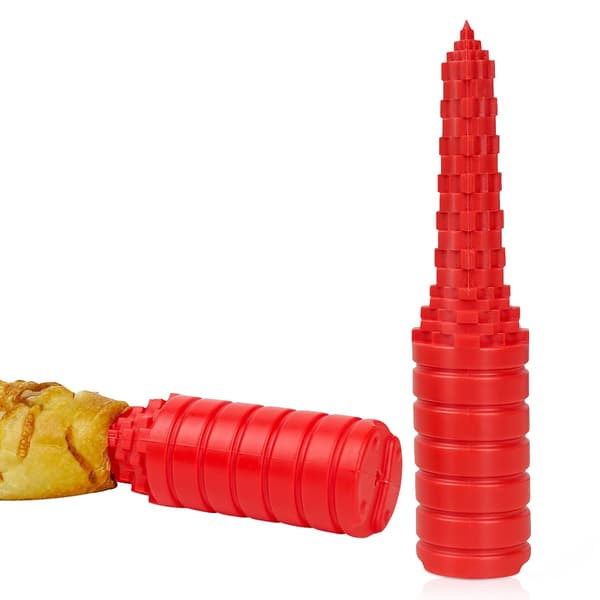 Pølsebor, pølsebrød, pølseverktøy, pølsebrød, mini-pølse (2 stk. rød)