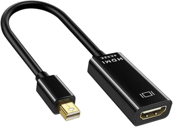 Mini Display Port til HDMI-adapter Mini DP-kabel for Thunderbolt 2 HDMI-konverter for MacBook Air 13 Surface Pro 4