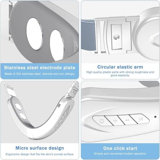 Elektrisk V-formet Ansigtsmassager med 6 Tilstande og 12 Intensitetniveauer til Hudopstramning og Gendannelse