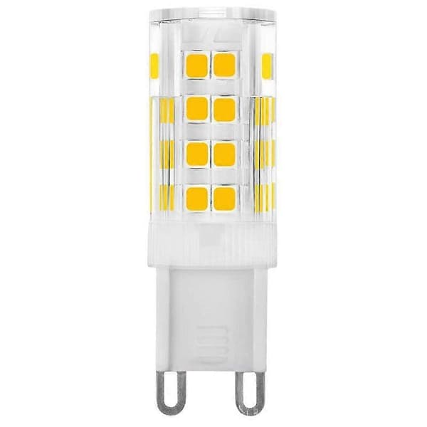 G9 LED-lampa 5W, motsvarar 40W, varmvit 3000k, 220-240V, ej dimbar, 10-pack [Energiklass A+