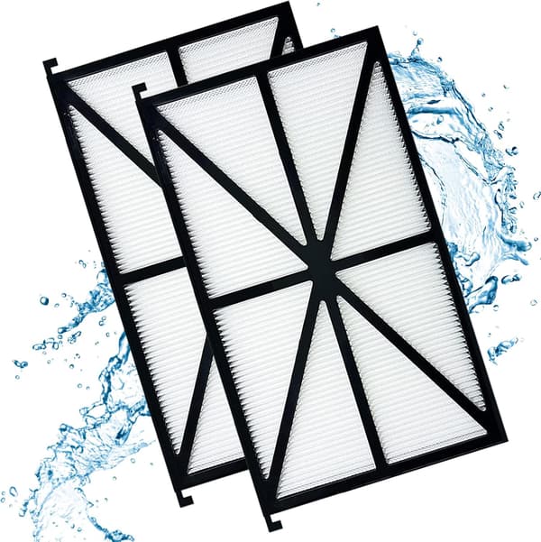 2 stk. poolfilterpatron, robotpoolfilter poolfilterrenser kompatibel med RCX70101 PAK2 Hayward Tiger Shark Aqua Vac robotpoolrenser