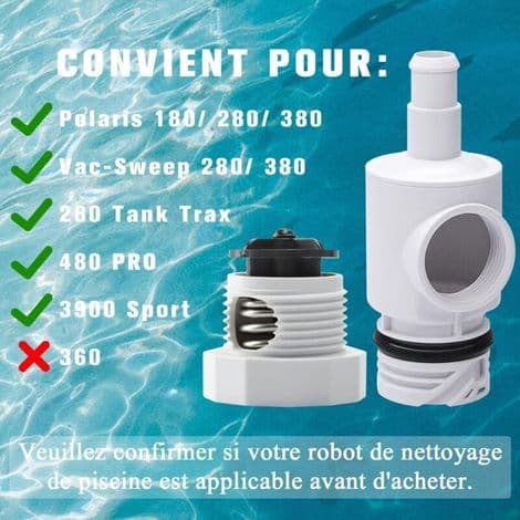 Til Polaris 180 280 380 Automatisk Poolrenser