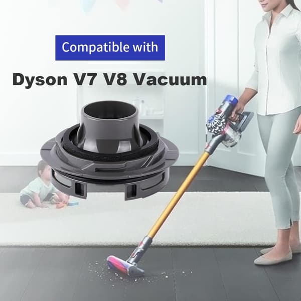 Udskiftning af motorbagdæksel kompatibel med Dyson V8 V7