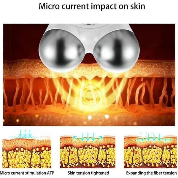 Ems Microcurrent Ansigtsopstrammer Løfteanordning Massager Ansigtsmaskine