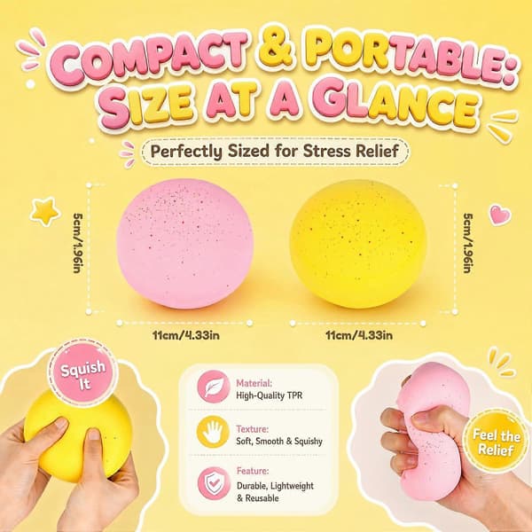 Bröd Squishy, 2 st Jordgubbssmör Toast Squishy Leksaker | Långsamt Resande Squishies Realistisk Mat Fidget Leksak, Mjuka Kläm Sensoriska Leksaker