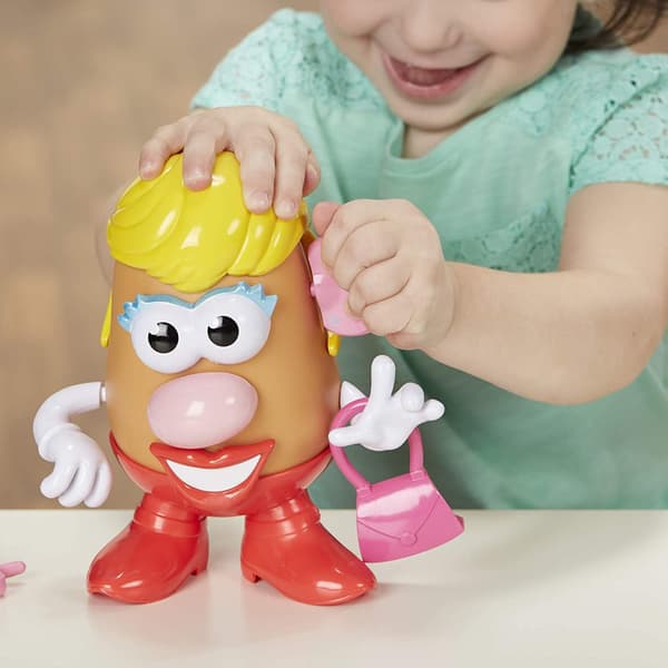 Mrs. Potato Head Action Figur Legetøj til Børn 3+, 12 Dele og Stykker til Samling