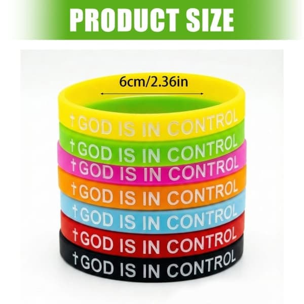 7 stycken motiverande gummiband som lyser i mörkret för lagaktiviteter