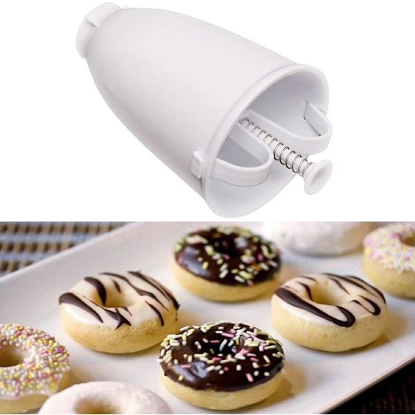 Cookie- og donutmaskine, gør-det-selv bageværktøj, mælkedessertbageforme, cookiebageværktøj