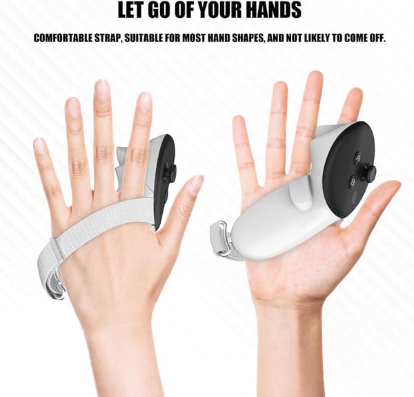 Anti-Fall Handrem för Meta Quest 3 VR-kontroller Aktiva remmar