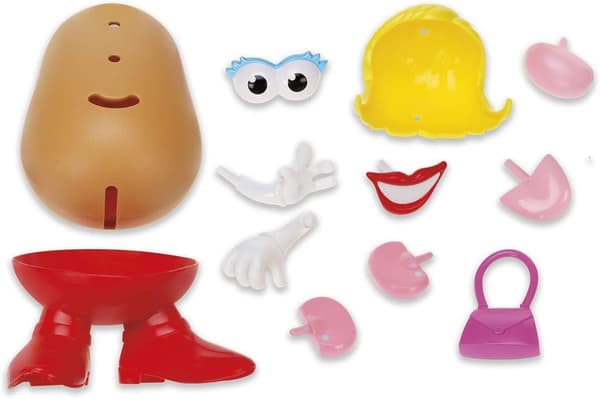 Mrs. Potato Head Action Figur Legetøj til Børn 3+, 12 Dele og Stykker til Samling