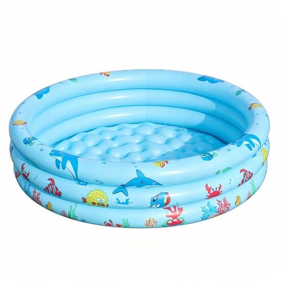 Pooler - Uppblåsbara pooler - Ovanmarkspooler - Ovanmarkspool - Ovanmarkspoolset - 80×22cm - Litet babybad & bollhav för inomhusbruk