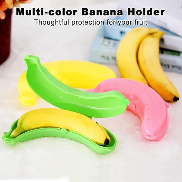 3-pack skyddande bananfodral (195*130*45mm) - för utomhusbruk och resor