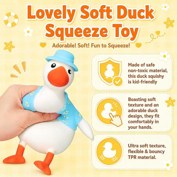 And Squishy Klemmelegetøj, Søde Squishies And Squishy Stressaflastende Legetøj | Blødt Gummi Sensorisk Fidget Legetøj, Dejkugle Squishy Legetøj til Angstaflastning