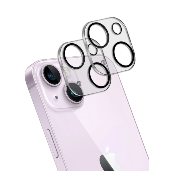 [2-Pack] iPhone 14 Plus Linsskydd I Härdat Glas