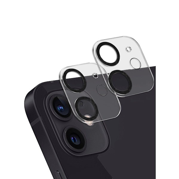 [2-Pack] iPhone 12 Linsskydd I Härdat Glas