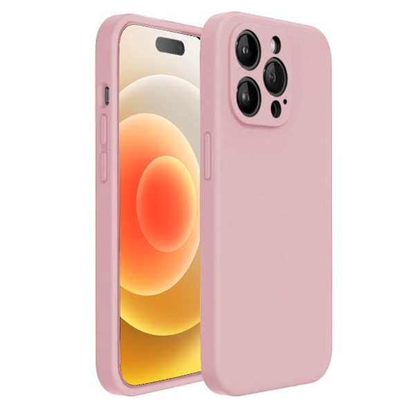 iPhone 12 Pro Max Matt Rosa Skal - Med Kameraskydd