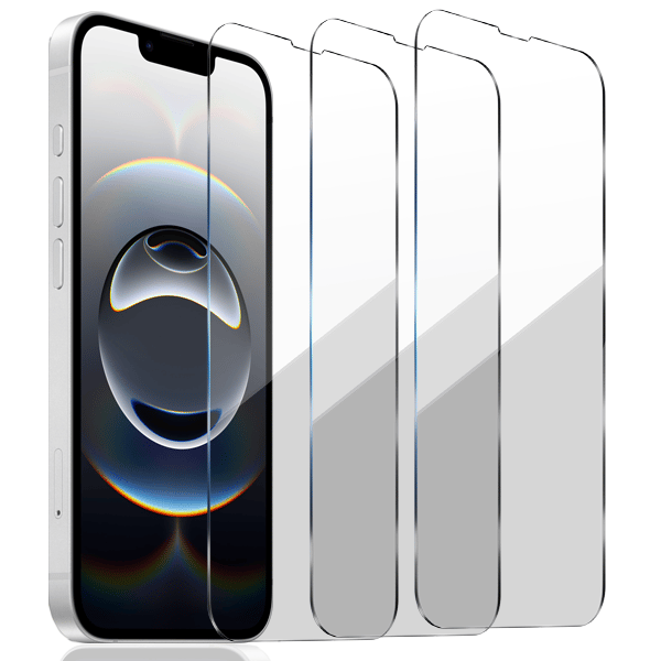 3-Pack - iPhone 17 - Härdat Glas Skärmskydd Transparent