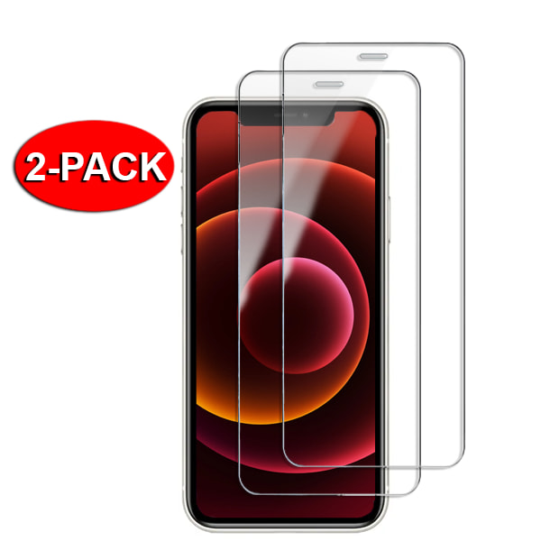 2-pak - iPhone 11 Pro MAX skærmbeskytter i hærdet glas
