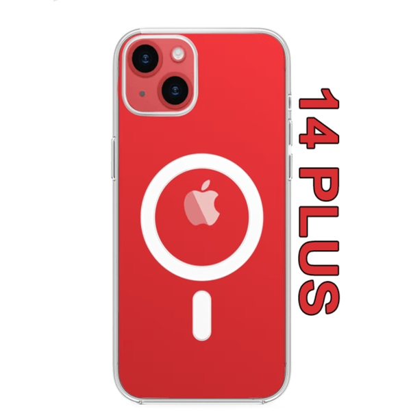 MagSafe Cover iPhone 14 Plus Gjennomsiktig