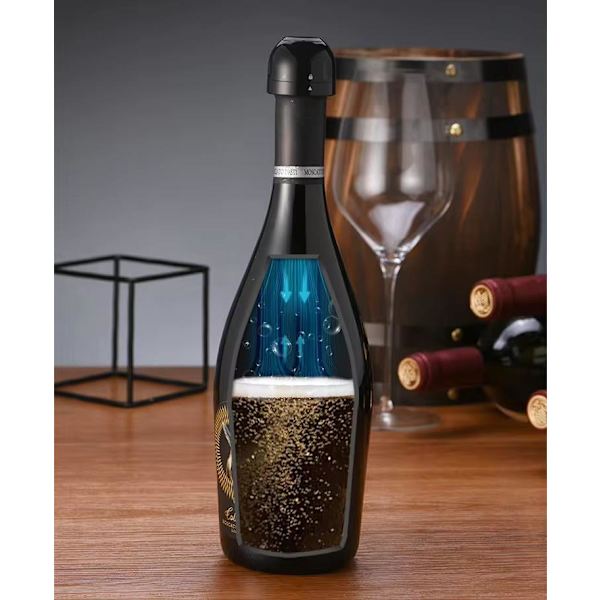 Champagne/Vinkork med Vakuumförslutning för Längre Fräschhet och Smakbevaring