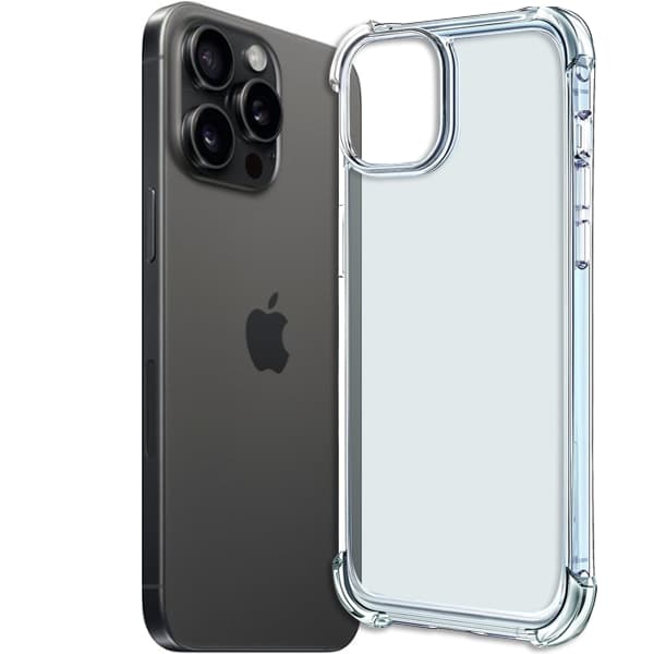 iPhone 15 Pro Max Skal - Extra Stöttåligt - Maximal Skydd och Perfekt Passform