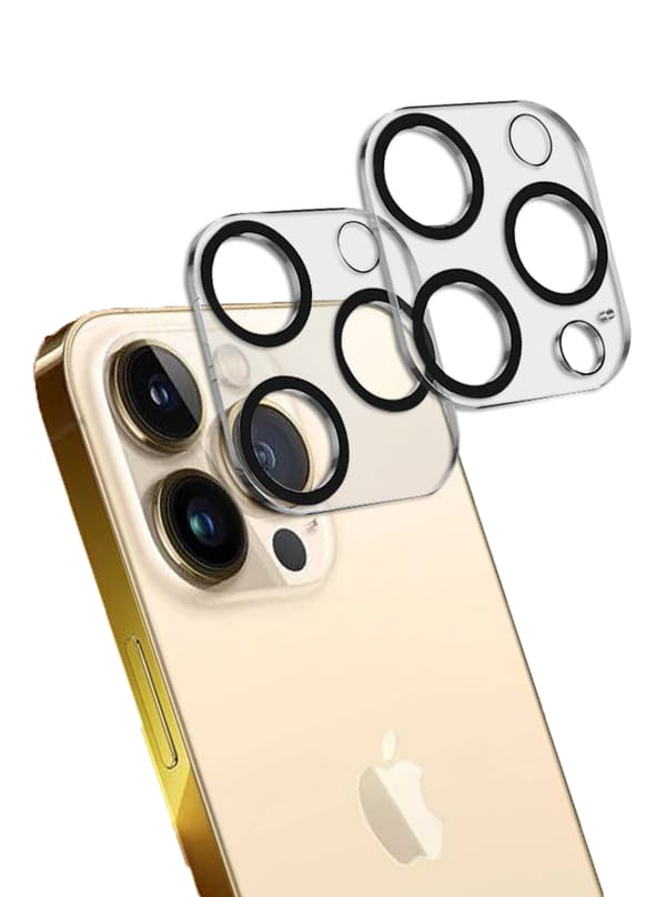 [2-Pack] iPhone 13 Pro Linsskydd I Härdat Glas