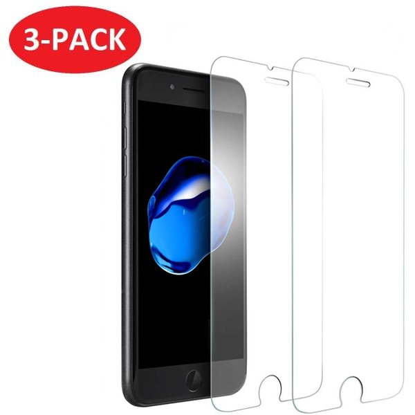 3-Pack - iPhone 6/6s Skærmbeskytter i hærdet glas