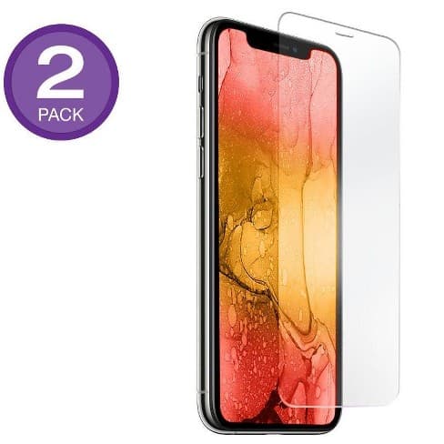 2-Pack - iPhone 12/12 Pro - Skjermbeskytter i herdet glass