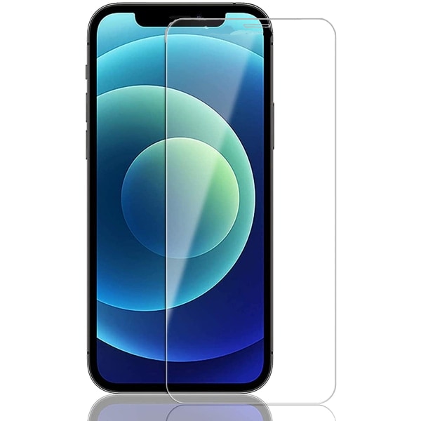 2-Pack - iPhone 12 Mini - Härdat Glas Skärmskydd