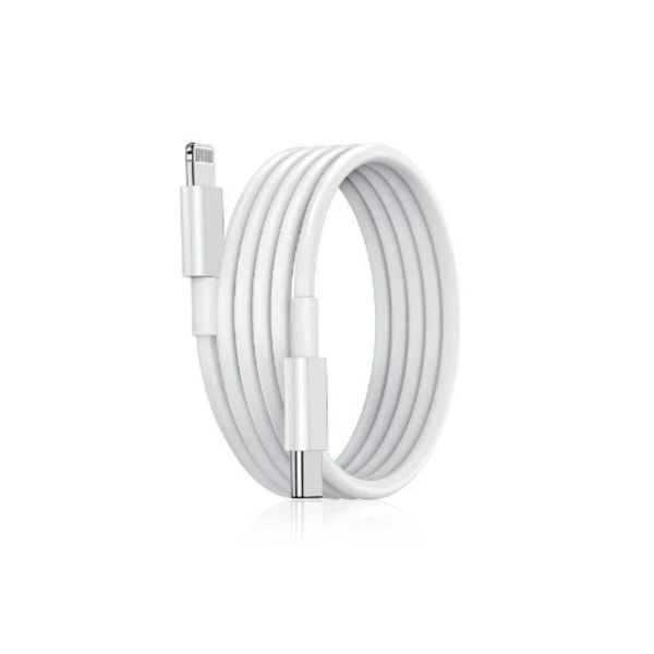 2-Pack | Oplader til iPhone - USB-C - Kabel / Ledning 8be5 | Fyndiq