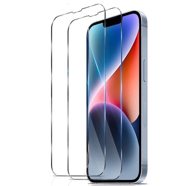 2-PACK - iPhone 13 Mini Skærmbeskytter i hærdet glas