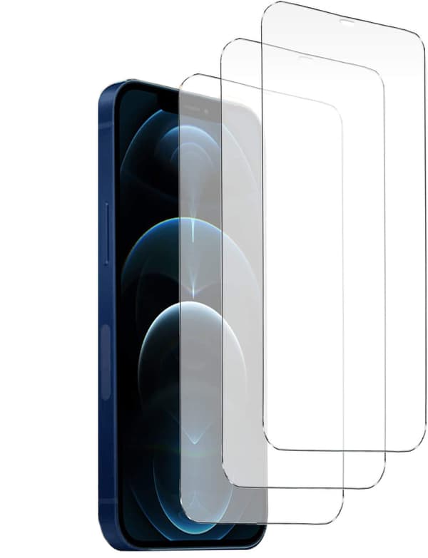 3-Pack - iPhone 12/12 Pro - Härdat Glas Skärmskydd