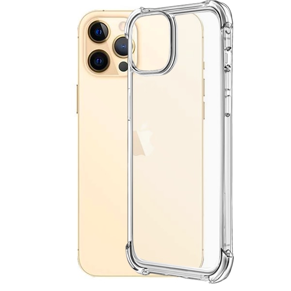 iPhone 12 Pro Max Skal - Extra Stöttåligt och Slitstarkt Transparent