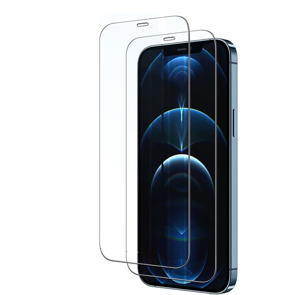 2-Pack - iPhone 12 Pro MAX - Skærmbeskytter i hærdet glas