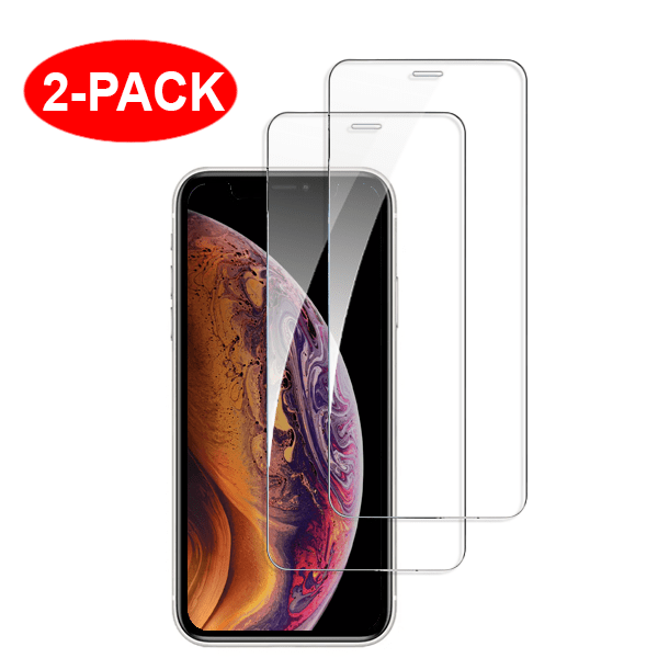 2-Pack - iPhone X/Xs / 11 Pro - Skærmbeskytter i hærdet glas