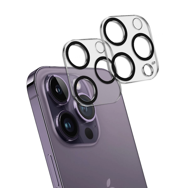 [2-Pack] iPhone 14 Pro Max Linsskydd I Härdat Glas
