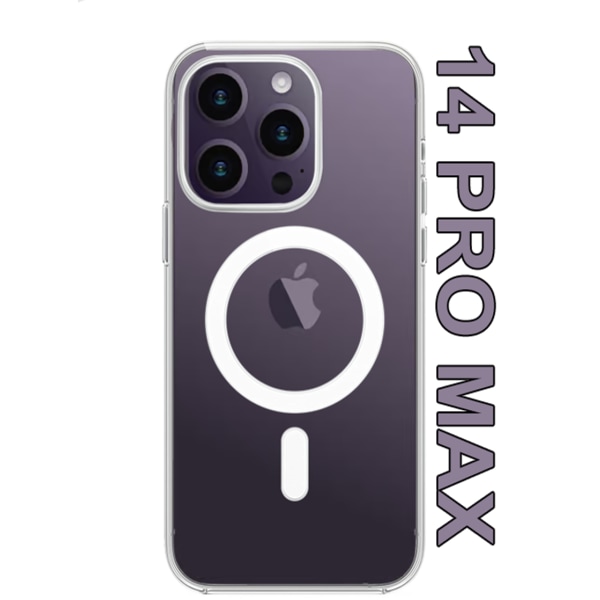 MagSafe Cover iPhone 14 Pro Max Gennemsigtig