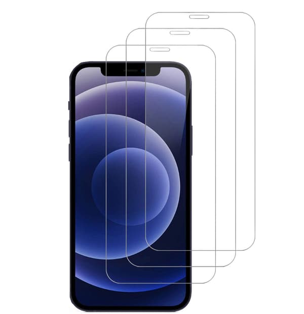 3-Pack - iPhone 12/12 Pro - Härdat Glas Skärmskydd