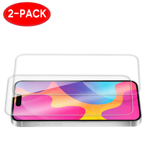 2-Pack - iPhone 15 Plus näytönsuoja karkaistua lasia