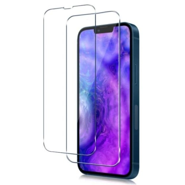 2-PACK - iPhone 13 Mini Skärmskydd i härdat glas