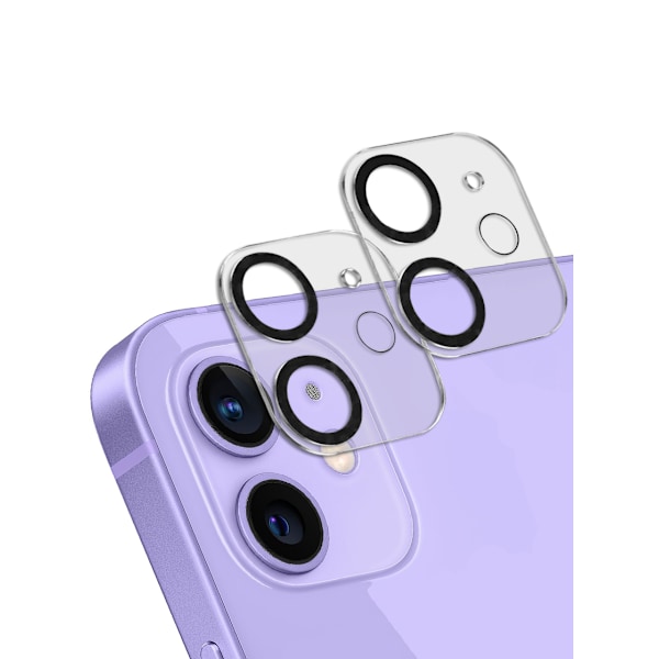 [2-Pack] iPhone 12 Mini Linsskydd I Härdat Glas