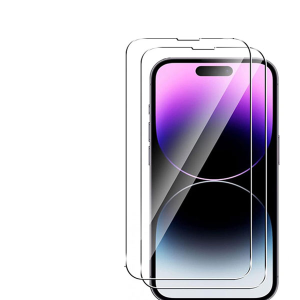 2-PACK - iPhone 14 PLUS Skärmskydd i härdat glas